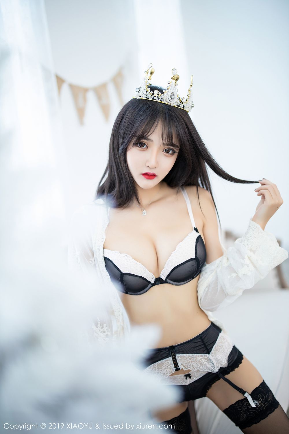 [XIAOYU] 2019.12.25 VOL.222 Miko酱吖-丝袜室