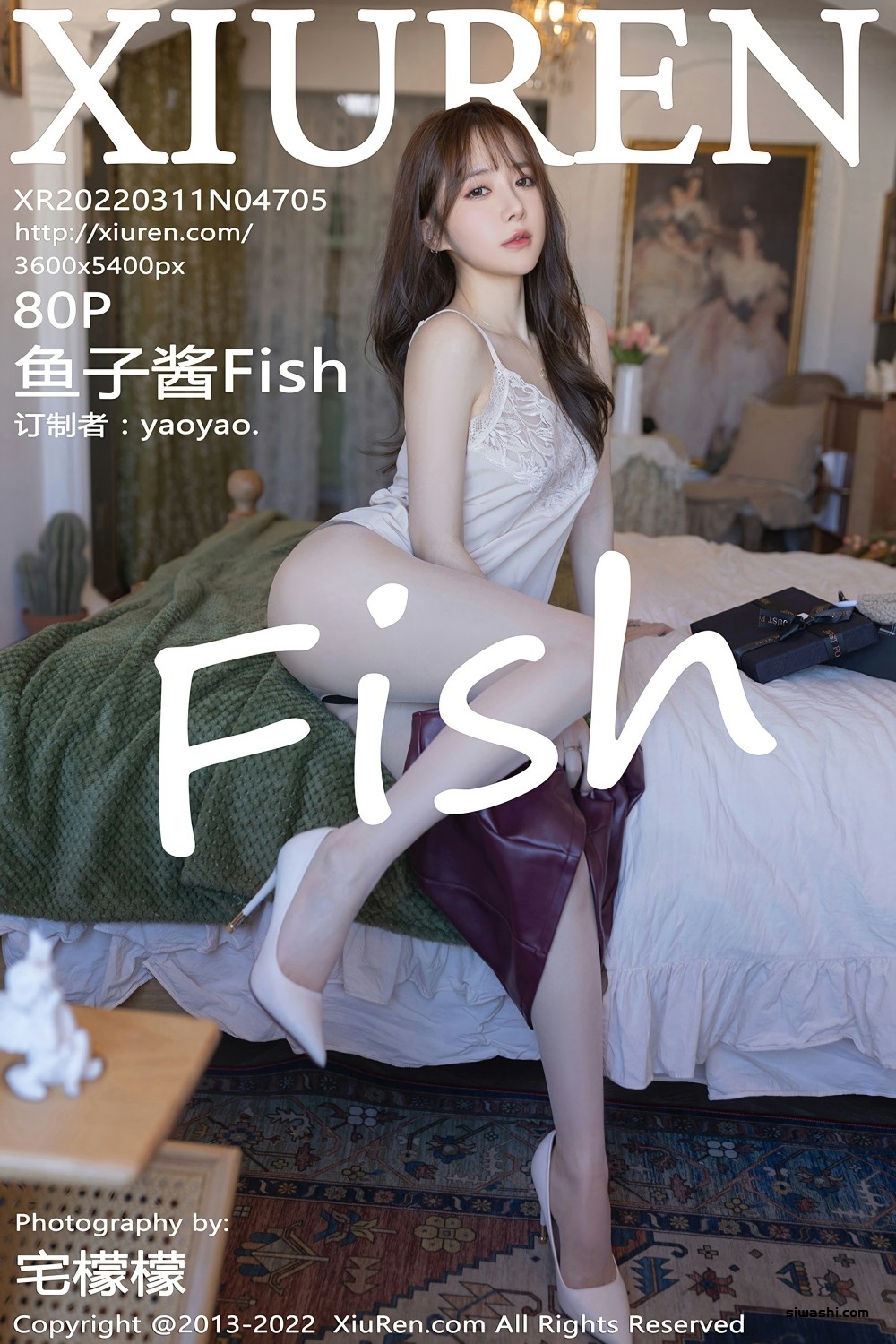 [XiuRen秀人网] No.4705 鱼子酱Fish-丝袜室