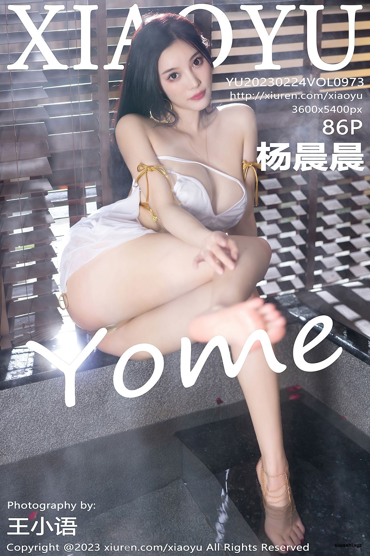 [XiaoYu语画界] 2023.02.24 VOL.973 杨晨晨Yome-丝袜室