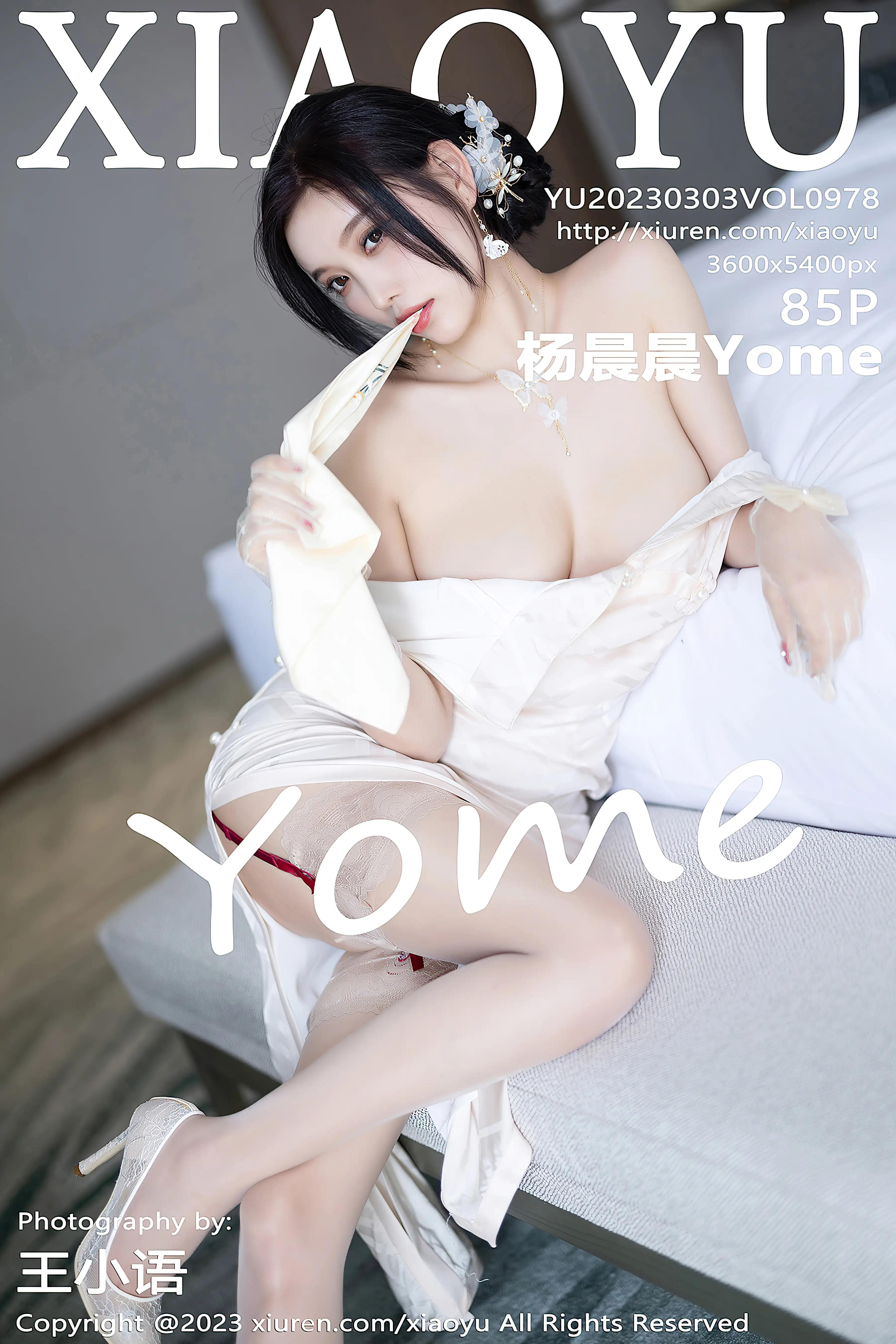 [XiaoYu语画界] 2023.03.03 VOL.978 杨晨晨Yome-丝袜室